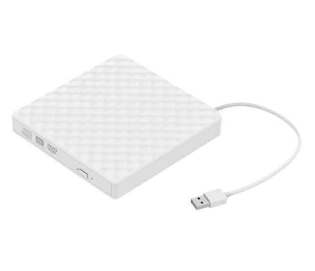 KRUX DVD+/-RW ZEWNĘTRZNA USB BIAŁA KRX0123 - 1045126 - zdjęcie